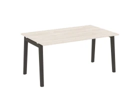 Стол переговорный (1 столешница), опоры - массив дерева 158x98x75 Оникс Вуд / Onix Wood images