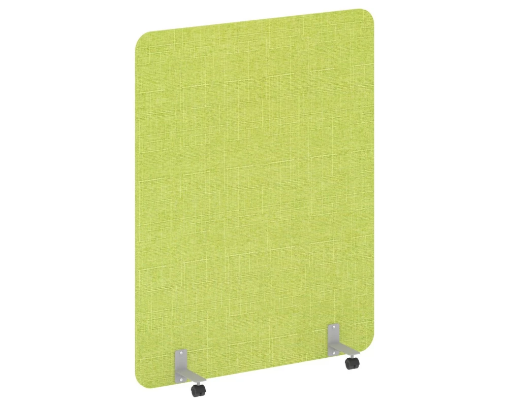 Перегородка на роликах 1400x18x1800 Р-лайн софт / R-line soft