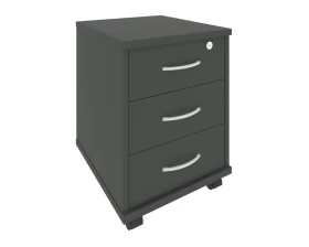 Тумба подкатная 3 ящика с замком Рива / Riva images