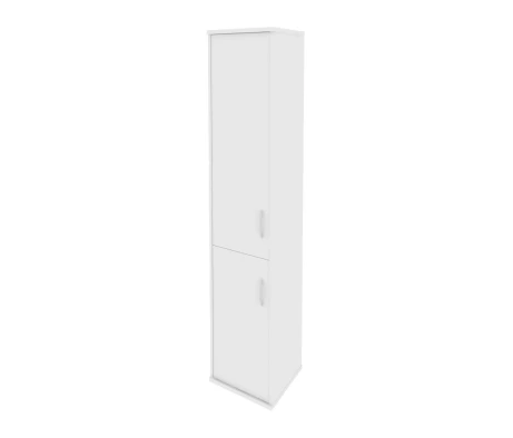 Шкаф высокий узкий левый 1 низкая дверь ЛДСП 1 средняя дверь ЛДСП Рива / Riva