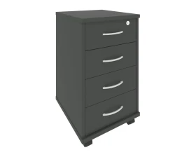 Тумба подкатная 4 ящика с замком Рива / Riva images