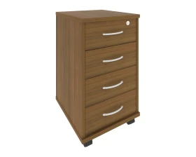 Тумба подкатная 4 ящика с замком Рива / Riva images