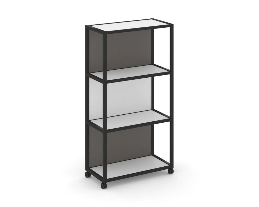 Стеллаж 4 уровня 1 секция VR.LT-STK-404.06 600x400x1523 Шелф Мобайл / Shelf Mobile