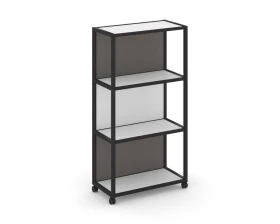 Стеллаж 4 уровня 1 секция VR.LT-STK-404.06 600x400x1523 Шелф Мобайл / Shelf Mobile images