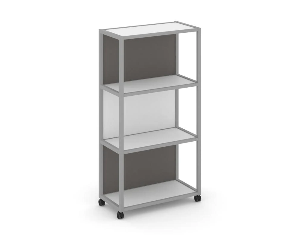 Стеллаж 4 уровня 1 секция VR.LT-STK-404.06 600x400x1523 Шелф Мобайл / Shelf Mobile
