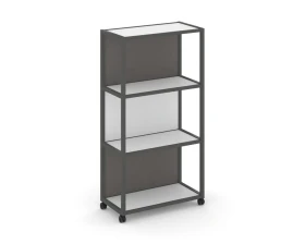 Стеллаж 4 уровня 1 секция VR.LT-STK-404.06 600x400x1523 Шелф Мобайл / Shelf Mobile images