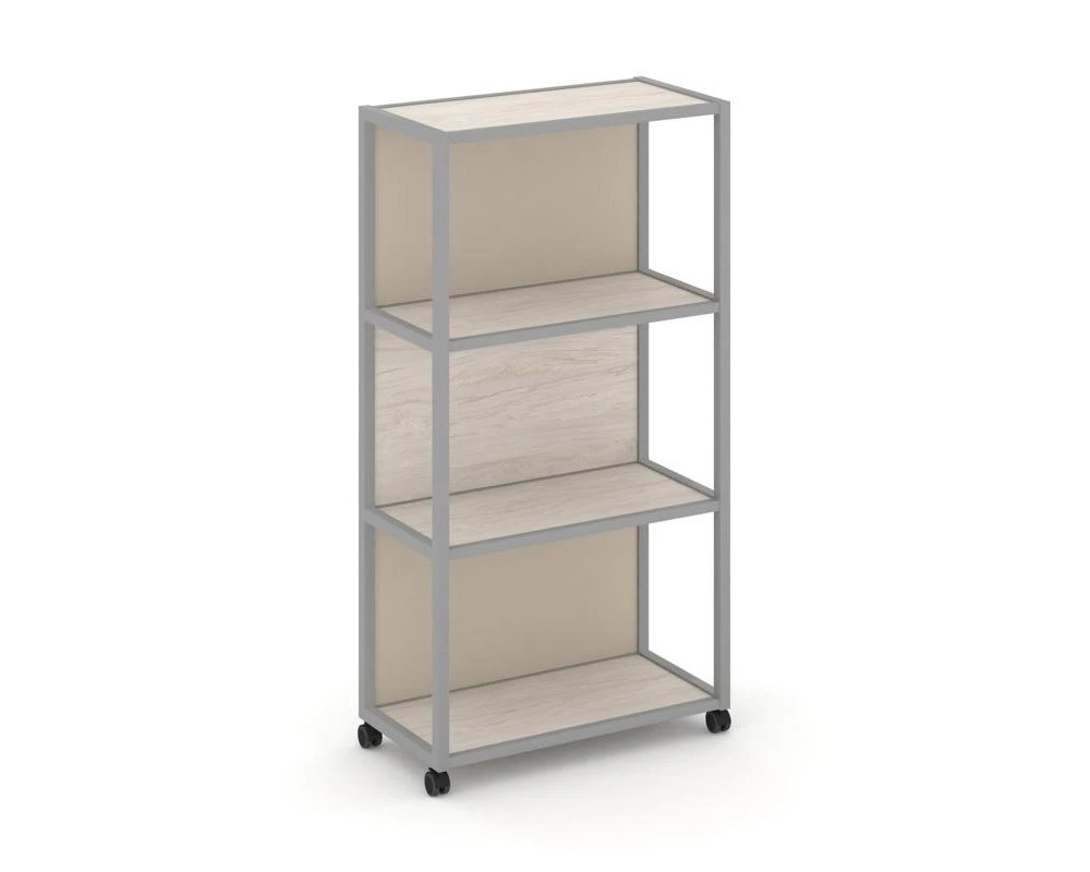 Стеллаж 4 уровня 1 секция VR.LT-STK-404.06 600x400x1523 Шелф Мобайл / Shelf Mobile