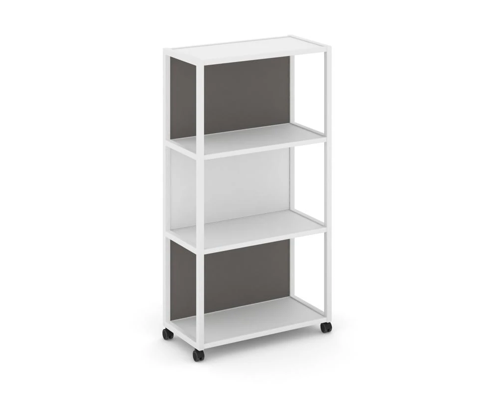 Стеллаж 4 уровня 1 секция VR.LT-STK-404.06 600x400x1523 Шелф Мобайл / Shelf Mobile