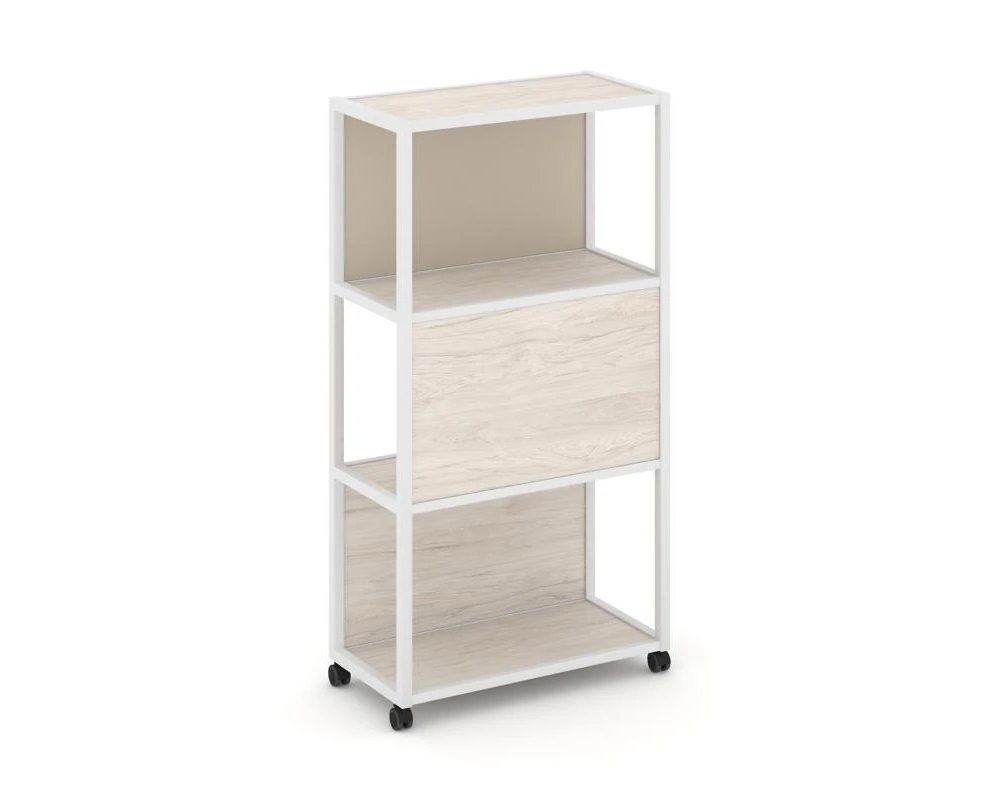 Стеллаж 4 уровня 1 секция VR.LT-STK-405.06 600x400x1523 Шелф Мобайл / Shelf Mobile