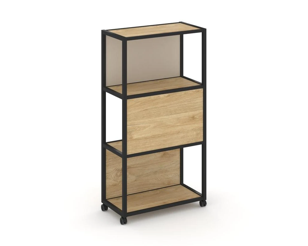 Стеллаж 4 уровня 1 секция VR.LT-STK-405.06 600x400x1523 Шелф Мобайл / Shelf Mobile