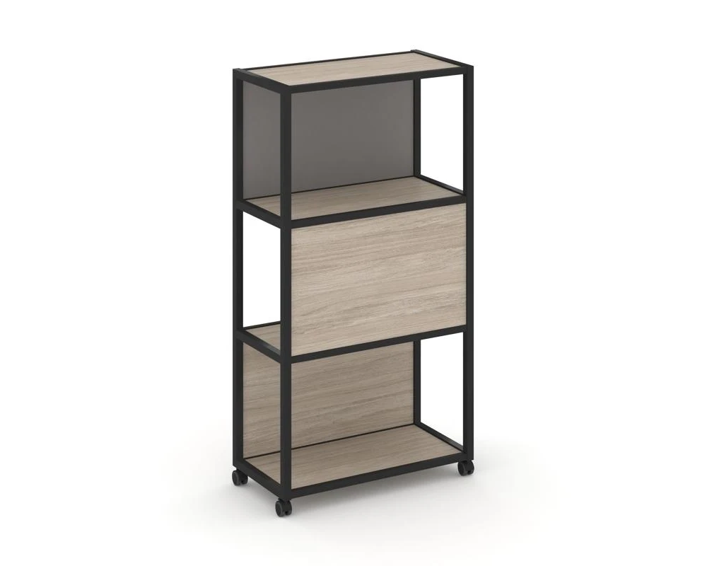 Стеллаж 4 уровня 1 секция VR.LT-STK-405.06 600x400x1523 Шелф Мобайл / Shelf Mobile