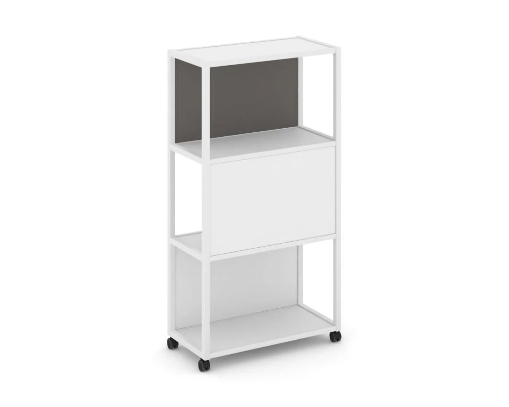 Стеллаж 4 уровня 1 секция VR.LT-STK-405.06 600x400x1523 Шелф Мобайл / Shelf Mobile