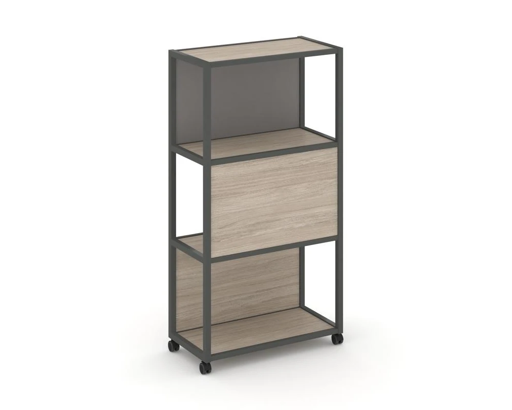 Стеллаж 4 уровня 1 секция VR.LT-STK-405.06 600x400x1523 Шелф Мобайл / Shelf Mobile