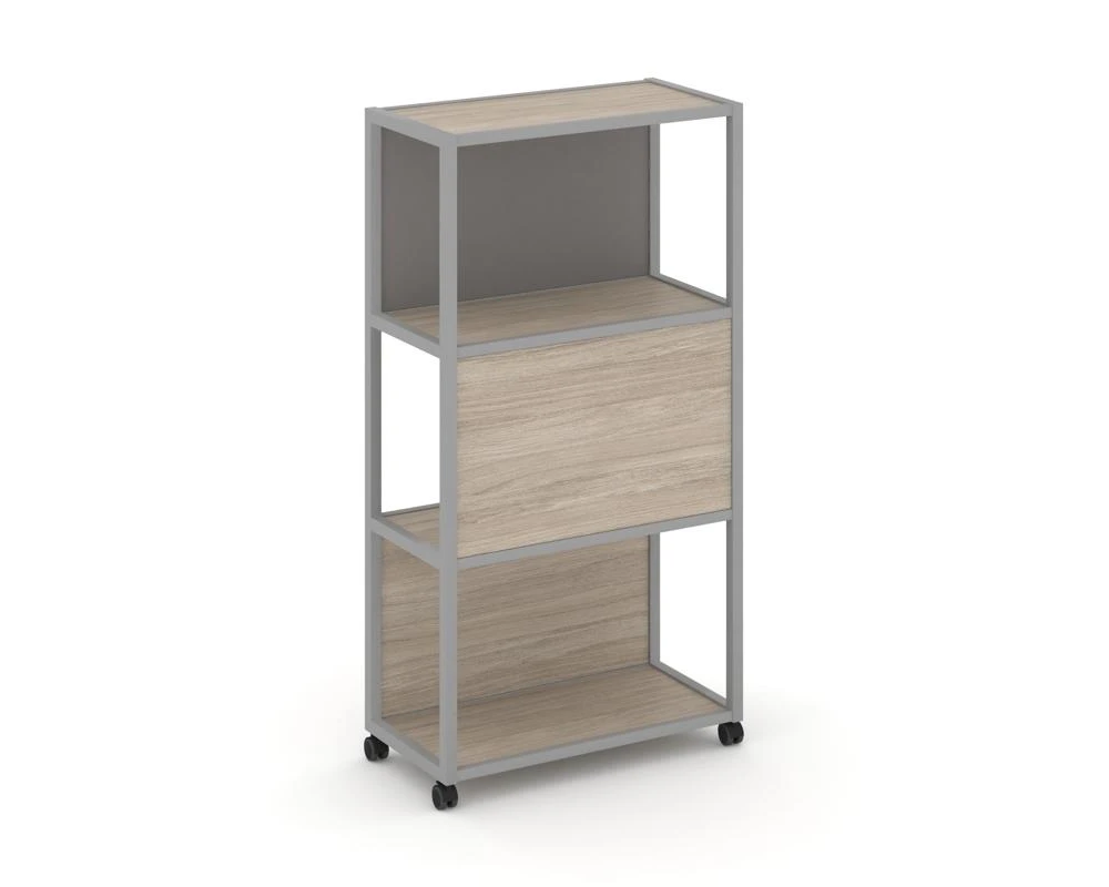 Стеллаж 4 уровня 1 секция VR.LT-STK-405.06 600x400x1523 Шелф Мобайл / Shelf Mobile