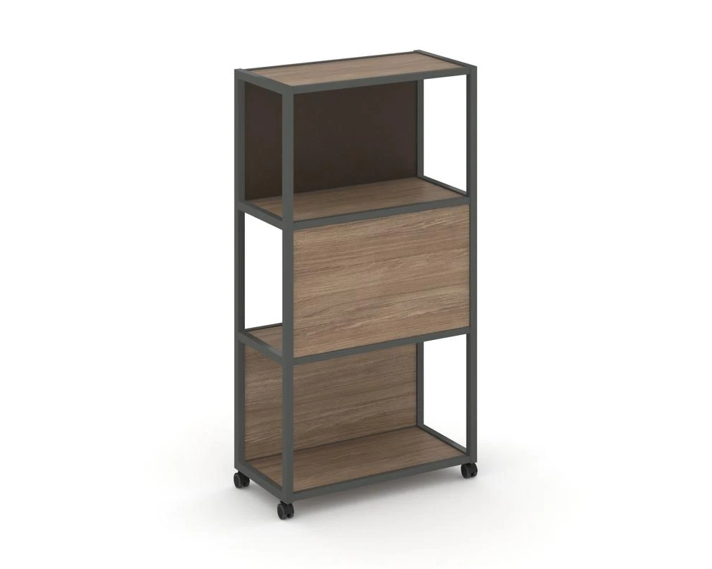 Стеллаж 4 уровня 1 секция VR.LT-STK-405.06 600x400x1523 Шелф Мобайл / Shelf Mobile