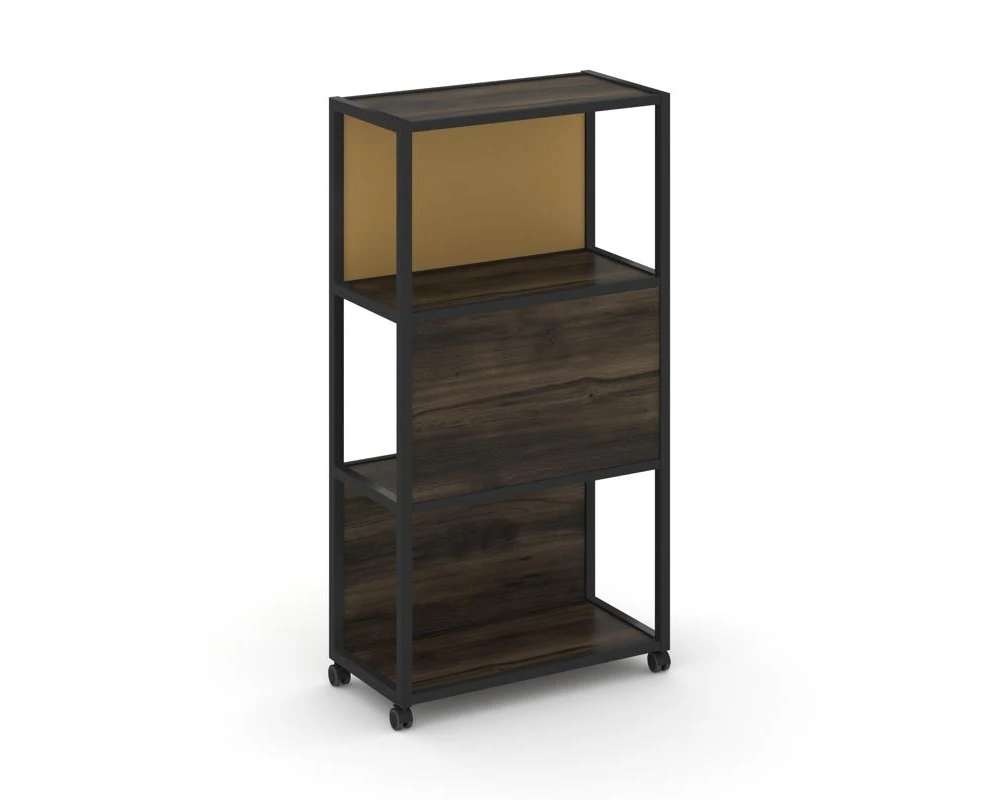 Стеллаж 4 уровня 1 секция VR.LT-STK-405.06 600x400x1523 Шелф Мобайл / Shelf Mobile