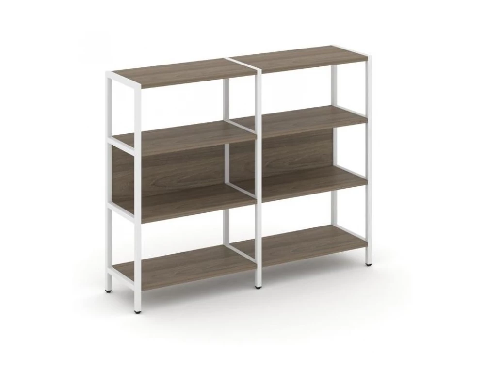 Двухсекционный стеллаж трехярусный Шелф Систем / Shelf System
