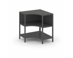 Односекционный угловой стеллаж двухярусный 810х810х879 Шелф Систем / Shelf System images