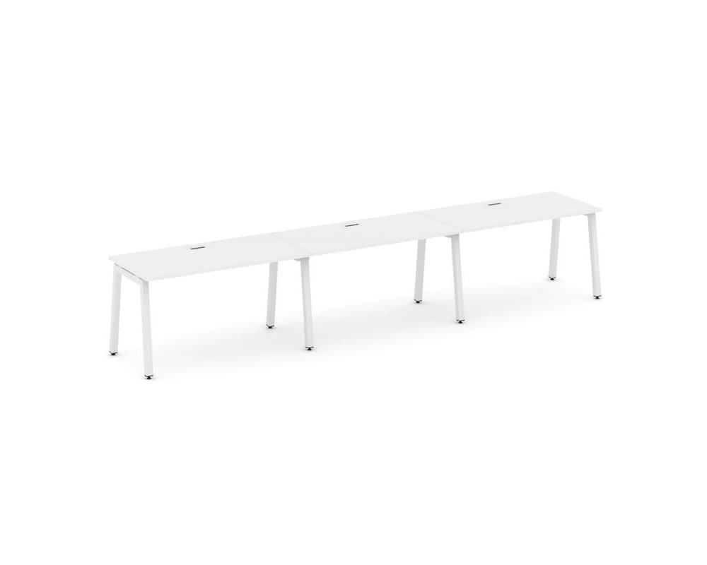 Рабочая станция 1 сторон. на А-образном каркасе 50 мм 2940х600х750 Стайл Проджект / Style Project