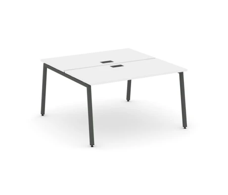 Рабочая станция 2-х сторон. на А-образном каркасе 40 мм 980х1232х750 Стайл Проджект / Style Project