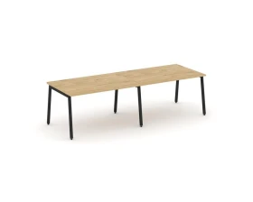 Стол переговорный на А-образном каркасе 40 мм 1960х980х750 Стайл Проджект / Style Project images