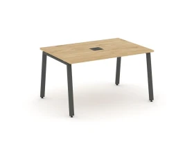 Стол переговорный на А-образном каркасе 60 мм 1180х980х750 Стайл Проджект / Style Project images