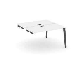 Стол-приставка к опор. элем. на А-образном каркасе 50 мм 1580х1432х750 Стайл Проджект / Style Project images