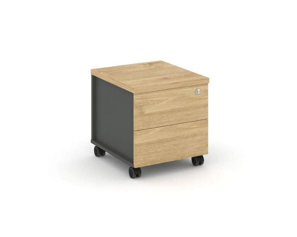 Тумба мобильная усил. колеса 416х460х437 Стайл Проджект / Style Project