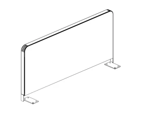 Экран боковой ЛДСП 600х16х497 Стайл Проджект / Style Project images