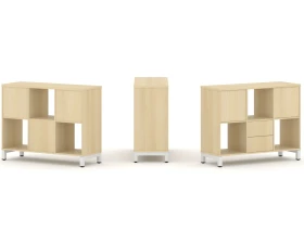 Набор стеллажа 1 сторон., 2 яр. 1121x400x881 Стайл Проджект / Style Project images