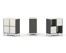 Набор стеллажа 1 сторон., 2 яр. 754x400x881 Стайл Проджект / Style Project images