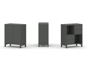 Набор стеллажа 1 сторон., 2 яр. 754x400x881 Стайл Проджект / Style Project images