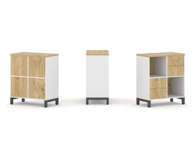 Набор стеллажа 1 сторон., 2 яр. 754x400x881 Стайл Проджект / Style Project images