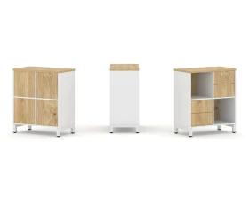 Набор стеллажа 1 сторон., 2 яр. 754x400x881 Стайл Проджект / Style Project images