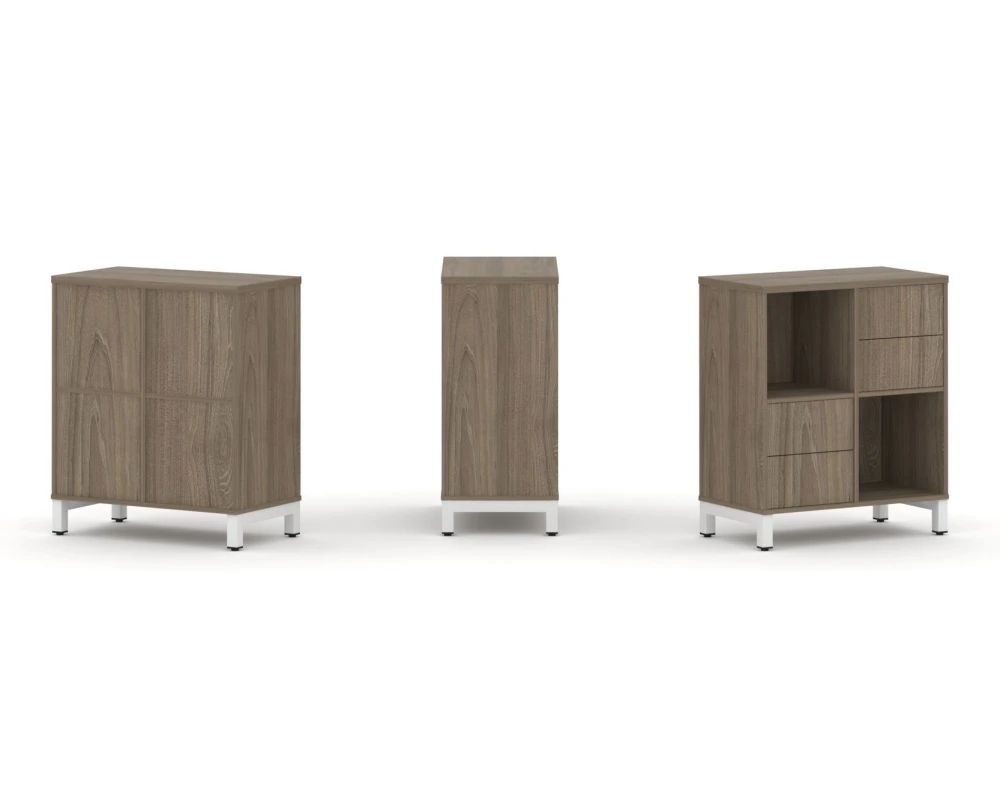 Набор стеллажа 1 сторон., 2 яр. 754x400x881 Стайл Проджект / Style Project