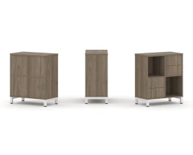 Набор стеллажа 1 сторон., 2 яр. 754x400x881 Стайл Проджект / Style Project images