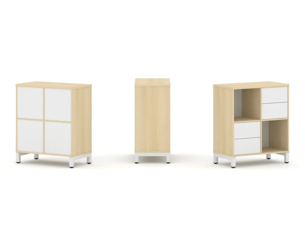 Набор стеллажа 1 сторон., 2 яр. 754x400x881 Стайл Проджект / Style Project