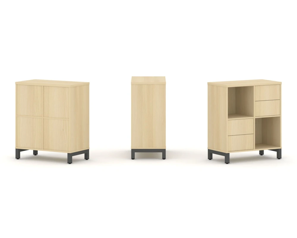 Набор стеллажа 1 сторон., 2 яр. 754x400x881 Стайл Проджект / Style Project