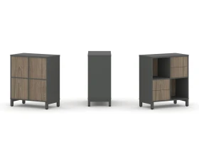 Набор стеллажа 1 сторон., 2 яр. 754x400x881 Стайл Проджект / Style Project images