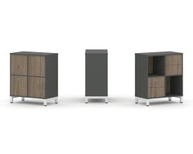 Набор стеллажа 1 сторон., 2 яр. 754x400x881 Стайл Проджект / Style Project images