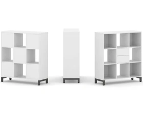 Набор стеллажа 1 сторон., 3 яр. 1121x400x1248 Стайл Проджект / Style Project images