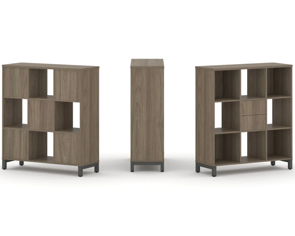 Набор стеллажа 1 сторон., 3 яр. 1121x400x1248 Стайл Проджект / Style Project