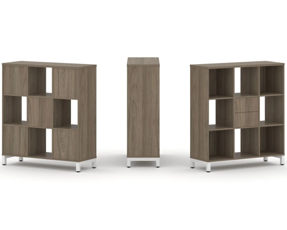 Набор стеллажа 1 сторон., 3 яр. 1121x400x1248 Стайл Проджект / Style Project