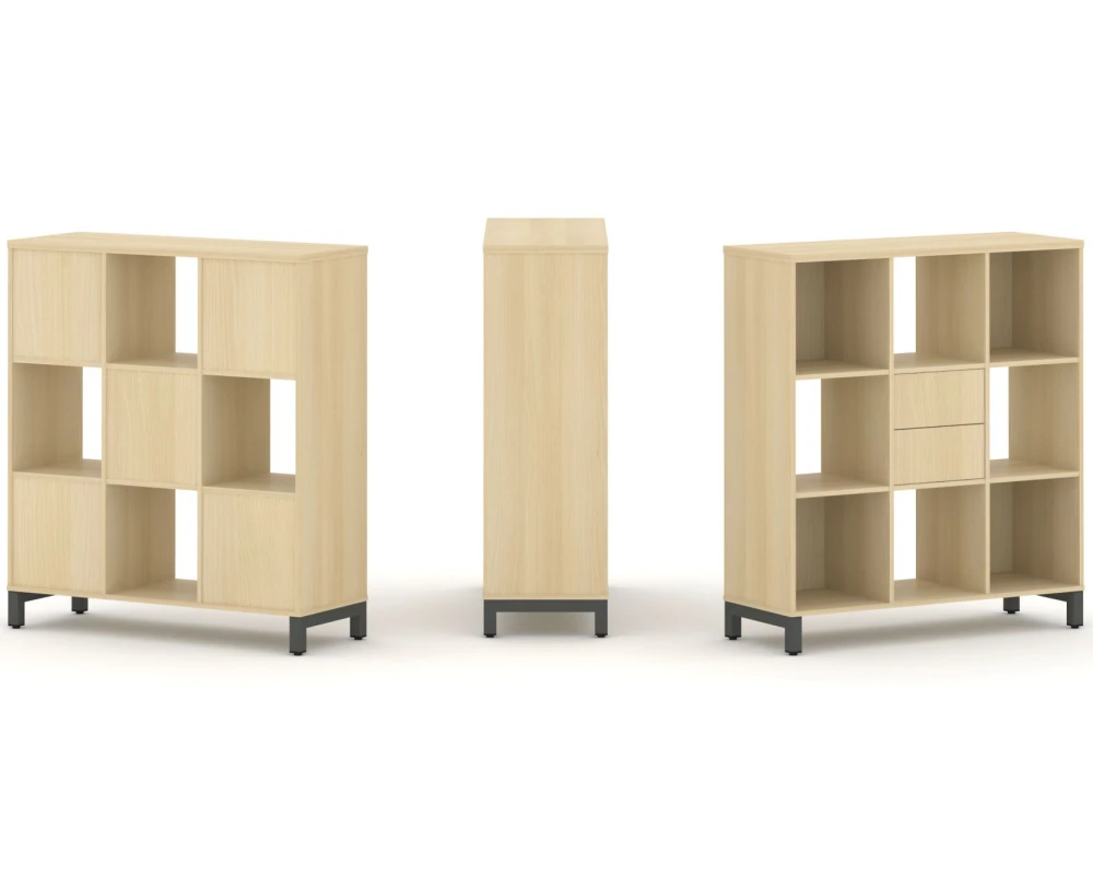 Набор стеллажа 1 сторон., 3 яр. 1121x400x1248 Стайл Проджект / Style Project