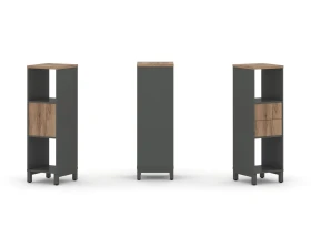 Набор стеллажа 1 сторон., 3 яр. 387x400x1248 Стайл Проджект / Style Project images