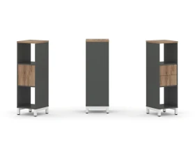 Набор стеллажа 1 сторон., 3 яр. 387x400x1248 Стайл Проджект / Style Project images