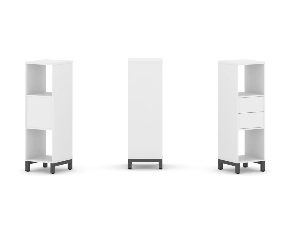 Набор стеллажа 1 сторон., 3 яр. 387x400x1248 Стайл Проджект / Style Project