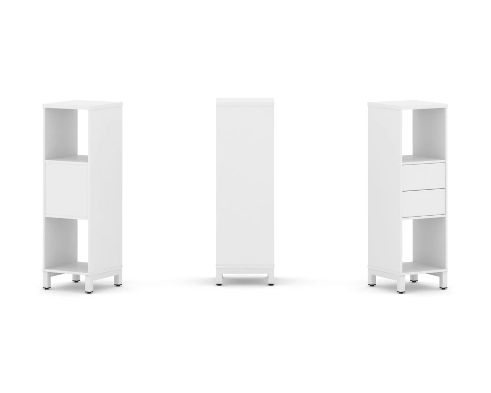 Набор стеллажа 1 сторон., 3 яр. 387x400x1248 Стайл Проджект / Style Project