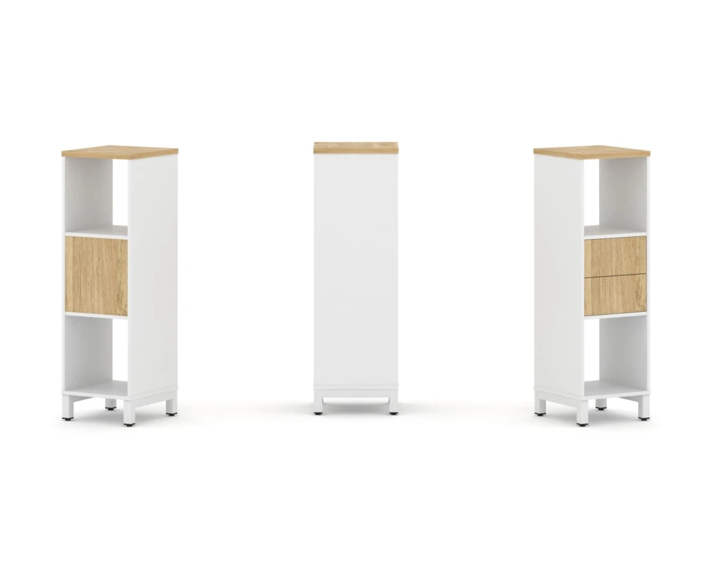 Набор стеллажа 1 сторон., 3 яр. 387x400x1248 Стайл Проджект / Style Project