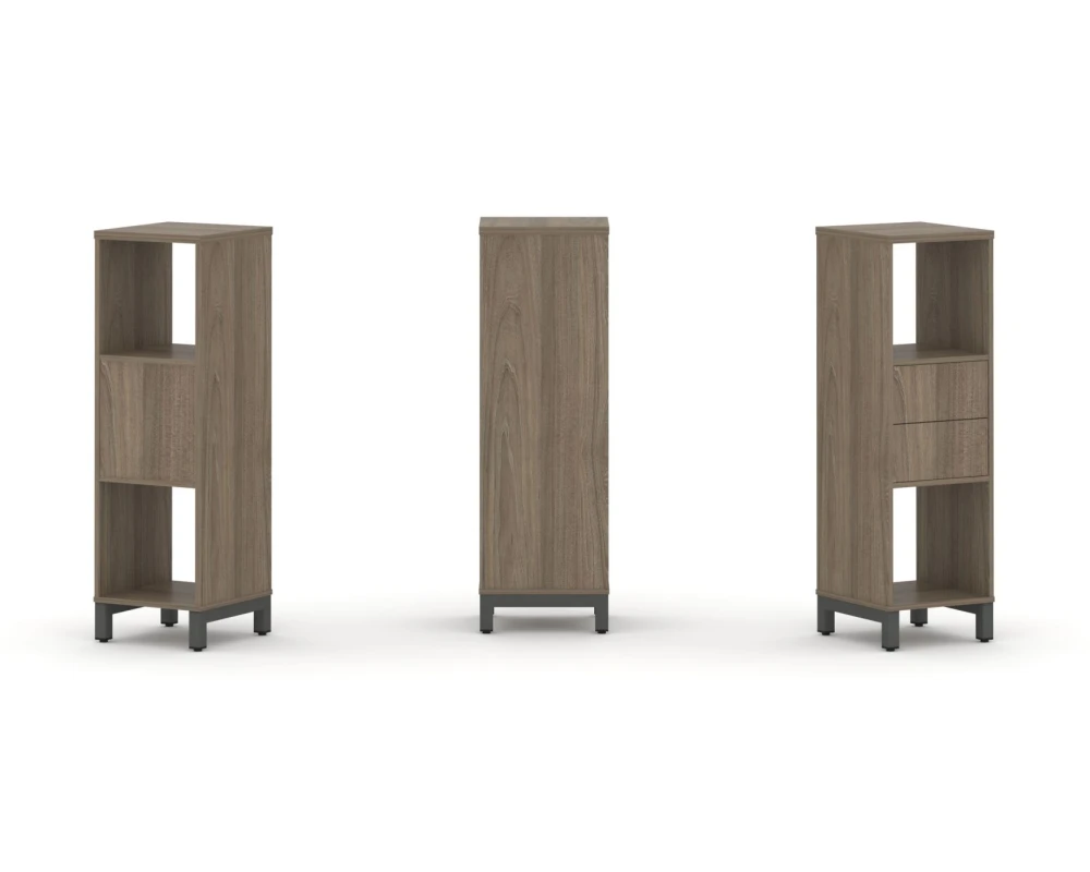 Набор стеллажа 1 сторон., 3 яр. 387x400x1248 Стайл Проджект / Style Project